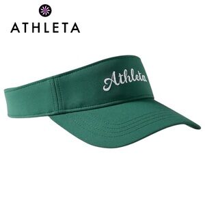 Athleta Cross Court Emerald Street Visor Womens Golf Tennis Outdoor Hat Crosscourt Visor | Athleta main image 3